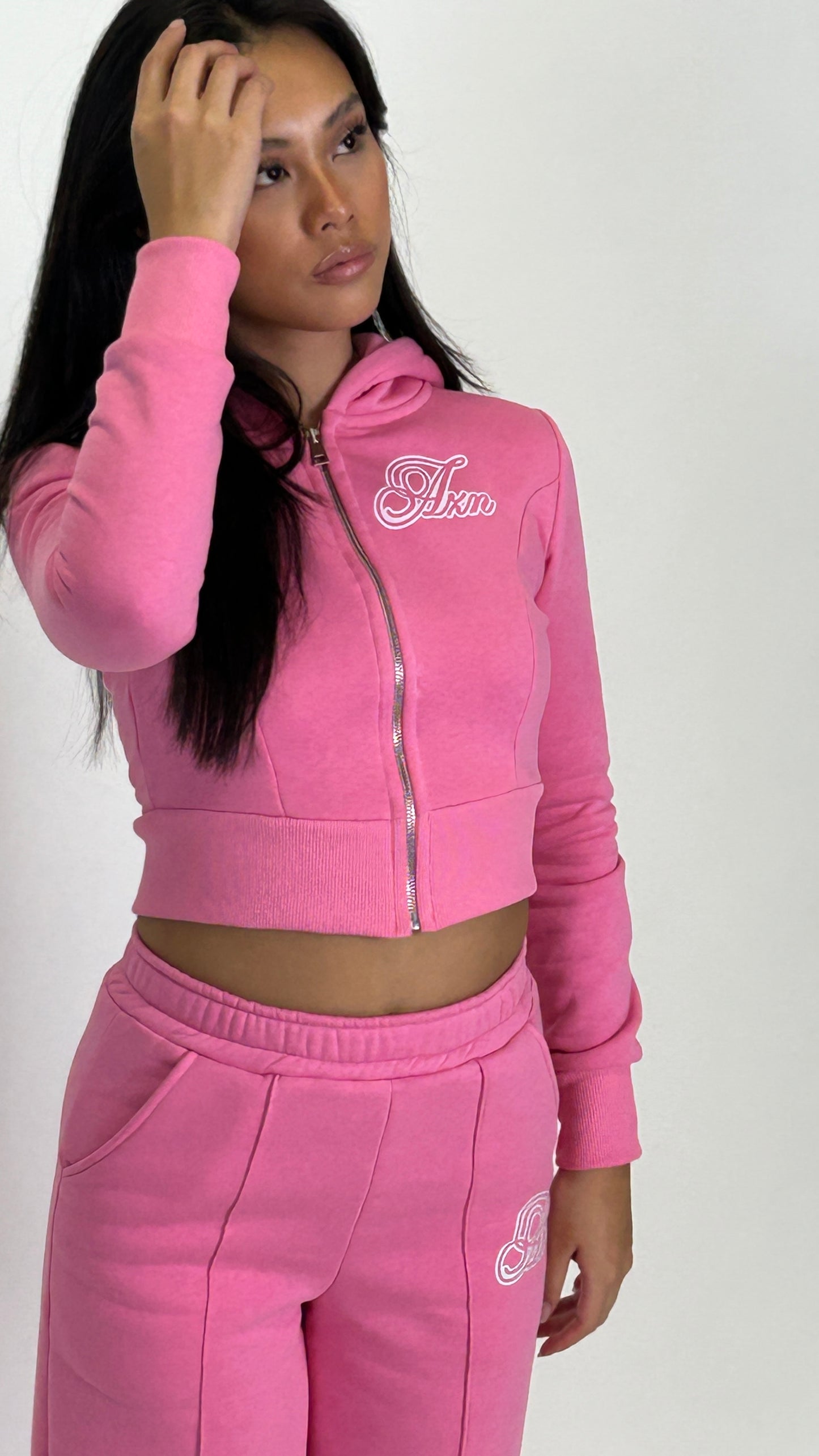 BABE ZIP HOODIE